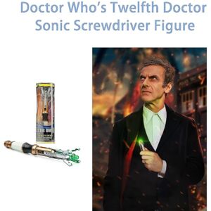 Doctor Who Den tolvte Doctor's Sonic Screwdriver Model Light Sounds Toy