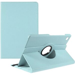 SKALO Samsung Tab A8 10.5 (2021/2022) 360 Litchi Flip Cover - Tu Turquoise