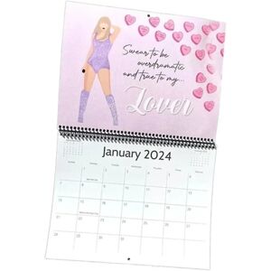 Mest populære gaver-2024-kalender Taylor Swift The Eras Tour-kalender til fan