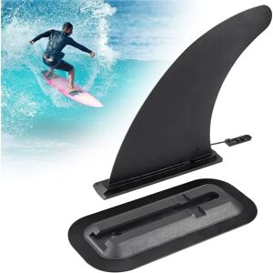 9 tommer Universal Aftagelig SUP Surfboard Fin med Fin Base, Cent