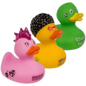 Badeand / Piping Rubber Duck - Badelegetøj MultiColor 1 av varje (3 st)