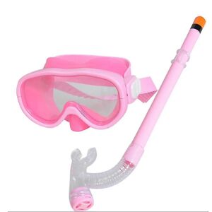 LOST STAR Mode børn svømmebriller med snorkel Undervandssport Drenge Piger Børn Dykkerglas (pink)