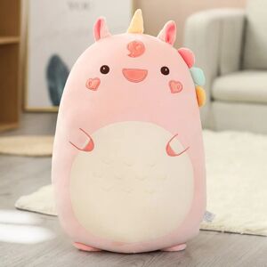 Squishmallow pude dukke Kawaii dyrefedt dinosaur pude plys - Unicorn 45cm