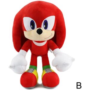 30 cm Sonic The Hedgehog Shadow Amy Rose Knuckle Tail Plyslegetøj C W B One size