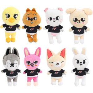 20 cm Skzoo Stray Kids plyslegetøj Leeknow Hyunjin Dukke Barn Voksen Z X foxy