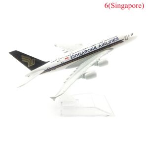 Jettbuying Original model A380 airbus fly modelfly Diecast Mode Singapore One Size