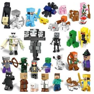 Minecraft Minifigur Sæt 29 Minifigurer Børnegave Komfortabel klassiker 1