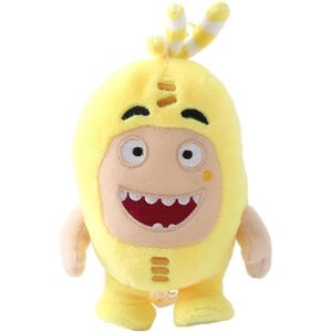 Oddbods Plys 18 cm tegneserie blødt spil Dukke Action Figur Gave Børnelegetøj Hot Yellow