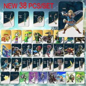 38 stk/sæt Nfc Amiibo Cards - Linkage Cards Set For The Legend Of Zelda: Breath Of The Wild - Tears Of The Kingdom Gaver