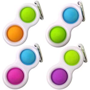 3-Pack - Mini Simple Dimple Pop It Fidget Toys - Legetøj