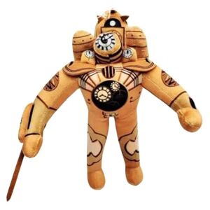 Clockman Plys, Multiverse Clock Man Plys Legetøj, udstoppet animeret spil Anime Plys Dukke Figur Pillo