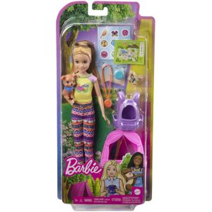 Barbie Camping Stacie dukke og tilbehør