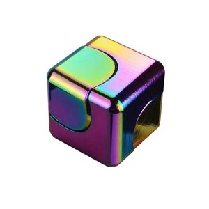 ESTONE Spinner Cube Fingerlegetøj Stress Angst Relief Fingerspids Gyro Fidget Legetøj Børn Voksne Gave -ES Colourful