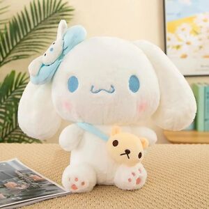 DAO Kawaii Sanrio Kuromi My Melody Cinnamoroll Plysdukker 40/50 cm blød fyldpude Anime Figur Tegnefilm Værelsesindretning Børnelegetøj Gif [DB] My Melody 50cm