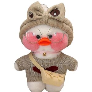 DAO 30 cm Lille Gul And Dukke Plys Legetøj 30 cm Lala Fanfan Duck Duck Fødselsdagsgave-#style3 [DB]