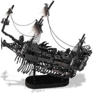 Toyz Land 3D Metal Puslespil Gaver Abyssal Ghost Pirat Skib Model Bygningssæt Gør det selv legetøj