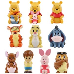 10 stk Disney Peter Plys Eeyore Anime figurer legetøj