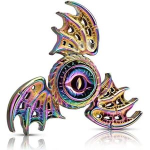 Cool Fidget Hand Spinners Dragon Wing Finger Spinner Metal Focus