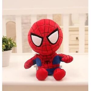 27 cm Man Spiderman Plys Legetøj Film Dukker Avengers Soft Stuffed Hero Captain America