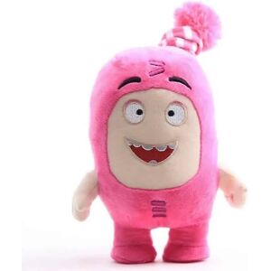 LEIGELE 24 cm tegneserie Oddbods Anime Plys Legetøj Treasure of Soldiers Monster Blødt udstoppet legetøj Fuse Bubbles Zeke Jeff Dukke til børn Gave Pink 24cm