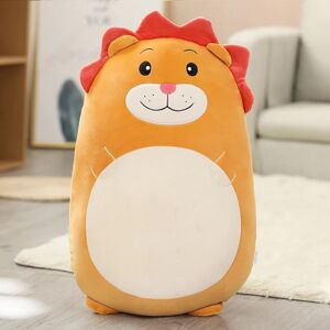 Squishmallow Pude Dukke Kawaii Animal Fat Dinosaur Pude Plys Unicorn Lion 80cm