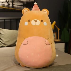 Squishmallow Pude Dukke Kawaii Animal Fat Dinosaur Pude Plys Unicorn Bear 80cm