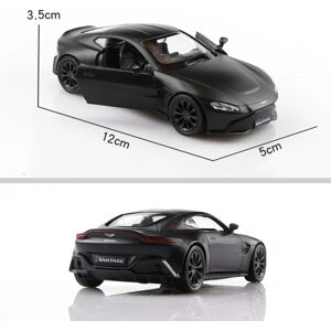 Sports Car Collection Modelgaver til børn Mat Sort Farve Series RMZ city 1/36 Aloy Diecasts Legetøjskøretøjer TOYOTA McLaren - Perfet Aston Martin Vantage