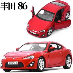 1:36 Toyota Gt86 Skala Legering Bilmodel Metal Diecast Gaver Legetøj Børnesamling Legetøj Ornamenter Display F45 Red With box