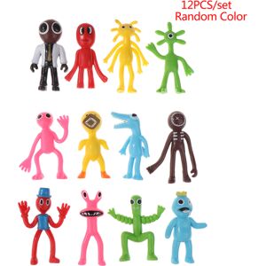 12 stk/sæt Roblox Rainbow Friends Figurer Model Dukker som gave 12pcs/set