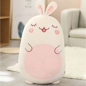 TFXHUA 45CM Squishmallows Plys Legetøj Dyr Kawaii blød stor pude Pink rabbit