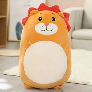 TFXHUA 45CM Squishmallows Plys Legetøj Dyr Kawaii blød stor pude Lion