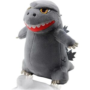 HKWWW Dinosaur Plys Legetøj Drage Monster Plys Dukke Til Godzilla Plys Fødselsdagsfest Grå 20cm/8tommer[HhkK]