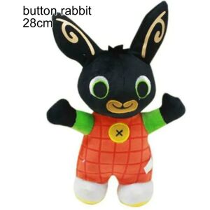 15-37 cm Bing Plys Legetøj Bunny Rabbit Doll 28CM BUTTON RABBIT 28cm