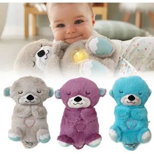 Baby Soothe 'N Snuggle Otter Breathe Otter Plys Taske Gray