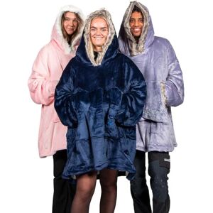 Snug Rug Eskimo - Oversized hættetrøje med hætte - Filt Pink