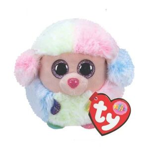 Ty Nordic TY Blødt legetøj Puffies Rainbow Poodle, 7 cm