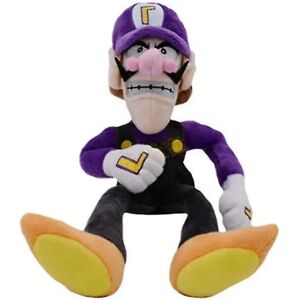 TG Super Mario Bros plyschdocka Mario Luigi mjuka gosedjur Teddy Leksaker Present 25cm-1 lila stor