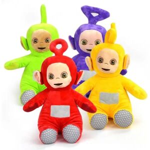 4-Pak Teletubbies Gosedjur Plys Mjukisdjur 23cm multicolor