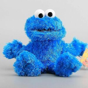 Plys Animal Elmo Cookie Børnedagsgave C blue