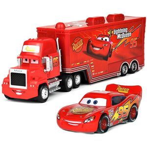 Cars 2/3 Movie Mcqueen The King Chick Hicks Mack Lastbil Onkel Lastbil Sportsvogn Legetøj Sæt Børn Fødselsdagsgaver