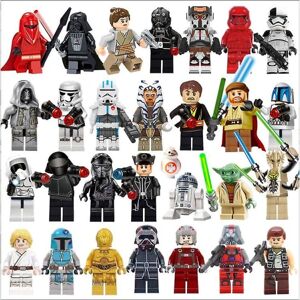 29 stk Ny Mini Star Wars Serie byggestensfigur Luke Darth