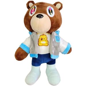 Kanye Teddy Bear Plys Legetøj Sød udstoppet dukke West Graduation Teddy Bear Collection Plys Fans Gave