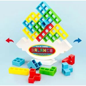 Tetris Stacking Blocks Balance Puzzle Board Pædagogisk legetøj Komfortabelt 1pc