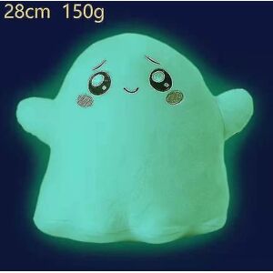 Lankybox Glow In The Dark Plys Foxy Boxy Ghosty Lanky Box Aftagelig blødt legetøj Børnegave Drejet Dukke Pige Sengepude - PerfetPraktiske godbidder 28cm1