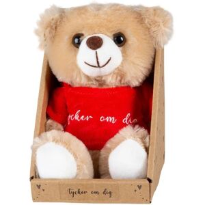 Joker Bamse kan lide dig Teddy Bear Teddy Bear Beige