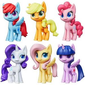 6-Pack My Little Pony MLP Friends Figures 8cm Multicolor