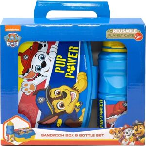 2-Pack Paw Patrol Pup Power Madkasse & Vandflaske Gift Box Multicolor