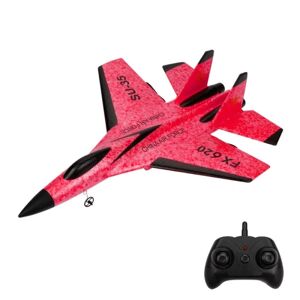 Jettbuying su 35 avion rc fjernbetjening flycontroller SU-35 jagerfly red