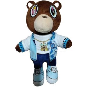 FMYSJ Kanye Teddy Bear Plys Doll Toys West Graduation Steddy Bear Collection Fans Gift Toys (FMY) D