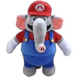 FMYSJ Super Mario Elephant Elephant Mario Elephant Luigi Plys Dukke (FMY) Elephant Mario